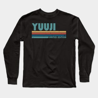 Proud Limited Edition Yuuji Name Personalized Retro Styles Long Sleeve T-Shirt